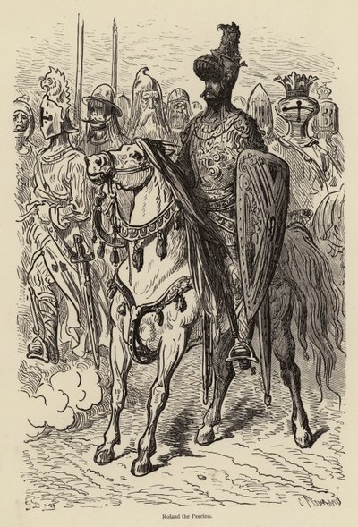 Roland el Incomparable de Gustave after Dore